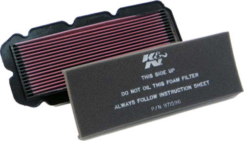K&N Engine Air Filter: High Performance, Premium, Powersport Air Filter: Fits 1997-2003 HONDA (GL1500C Valkyrie, Interstate, GL1500CT Valkyrie Tourer) HA-1596
