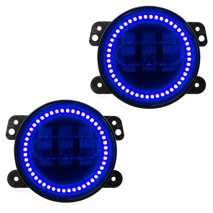 Oracle High Powered LED Fog Lights Blue SEE WARRANTY 5775-002