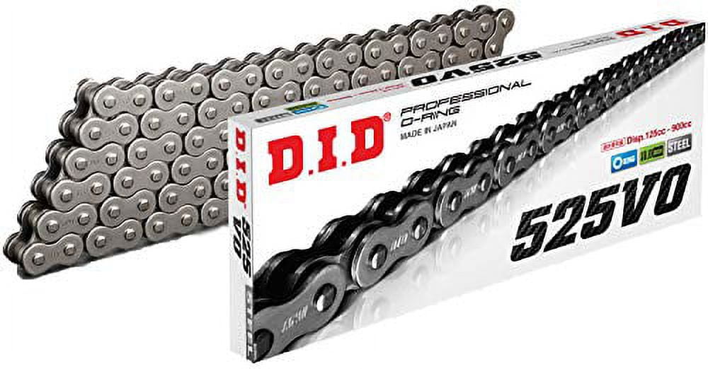 D.I.D M525VOX120ZB 525VO Professional O-Ring Series Chain 120 Links