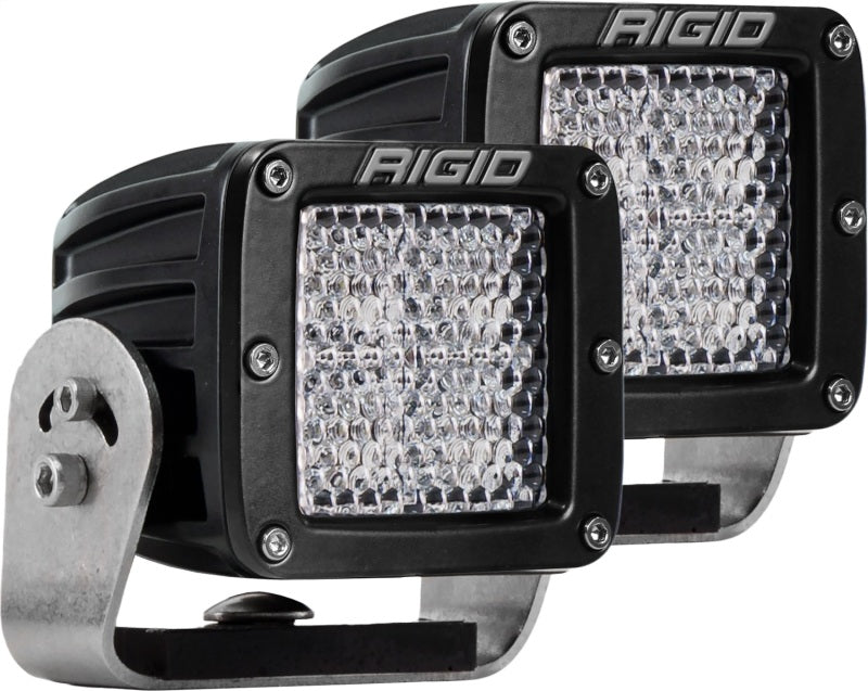 Rigid Industries Dually HD Black- 60 Deg. Lens Set of 2 222513