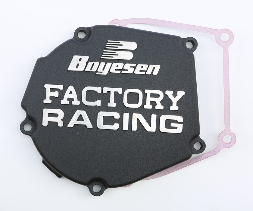 Boyesen SC-12AB Black 'Factory Racing' Ignition Cover