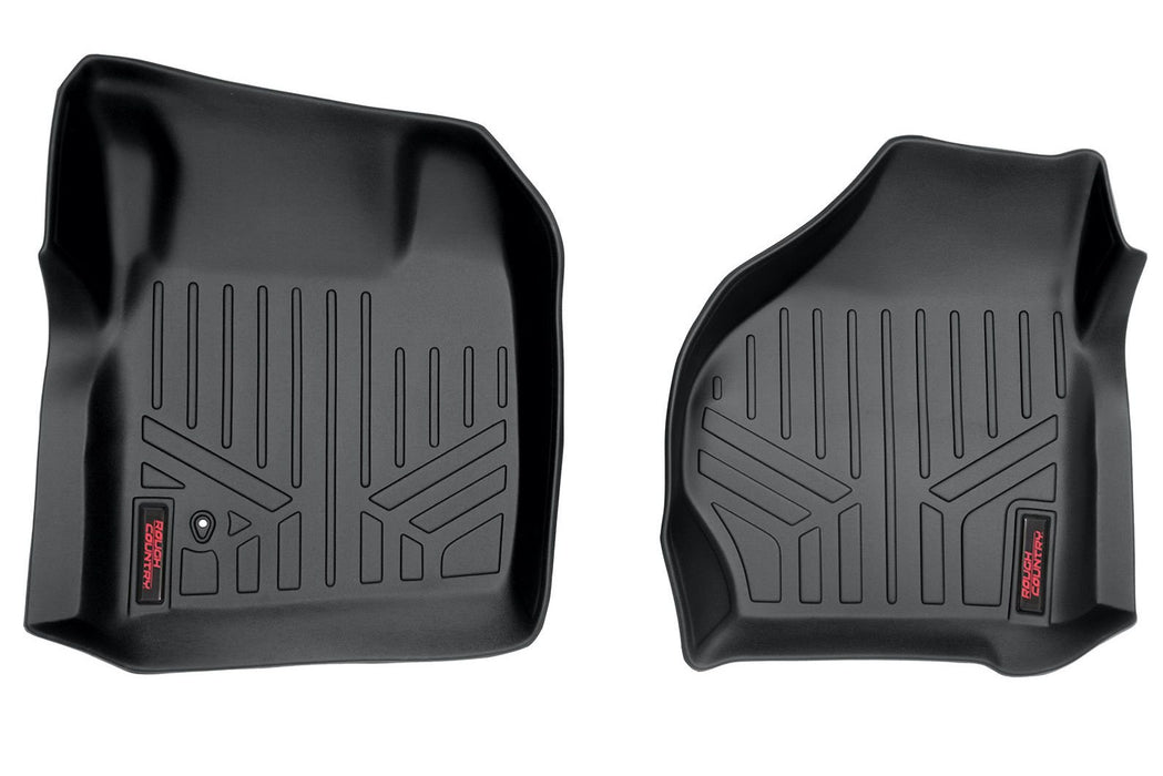 Rough Country Floor Mats Front Super/Crew Cab Ford F-250/F-350 Super Duty (99-07) M-5200