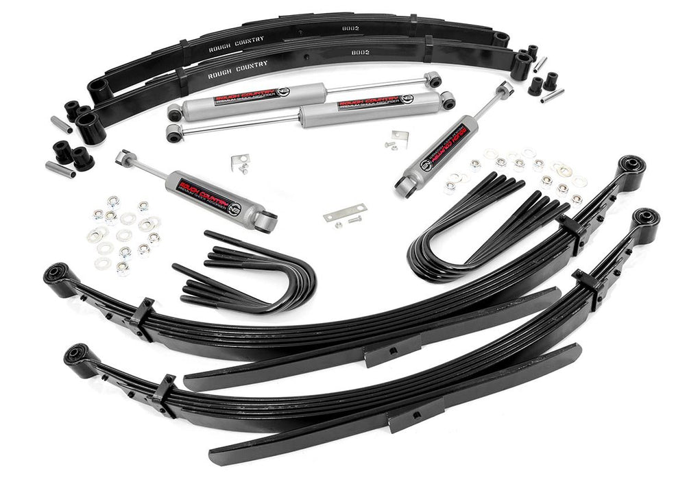 Rough Country 2 Inch Lift Kit 56 Inch Rr Springs Chevy/fits gmc 3/4-Ton Suburban (88-91) 265-88-9230