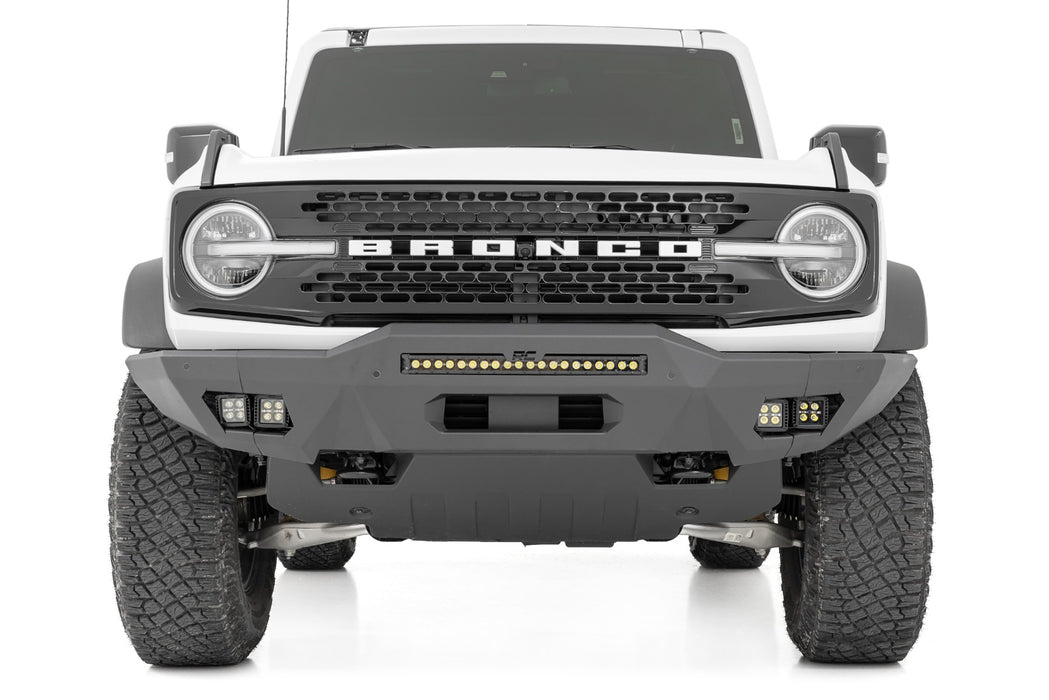 Rough Country Front Bumper Modular Full Wings Ford Bronco 4Wd (2021-2023) 51073