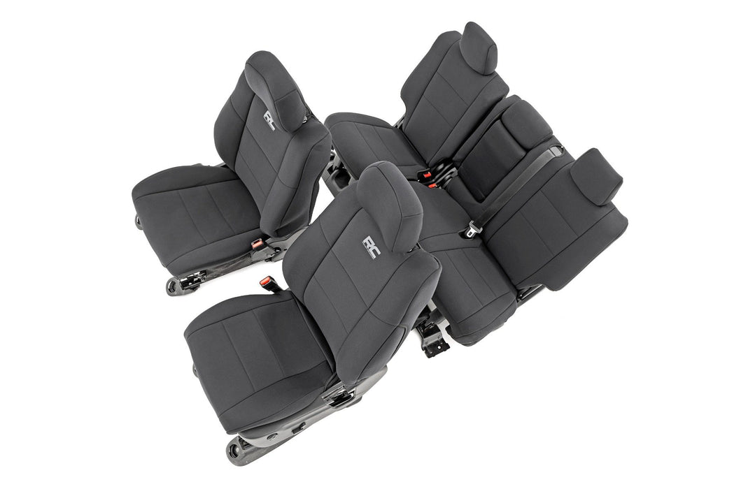 Rough Country Seat Covers compatible with Jeep Grand Cherokee Wk2 2Wd/4Wd (2011-2022) 91046