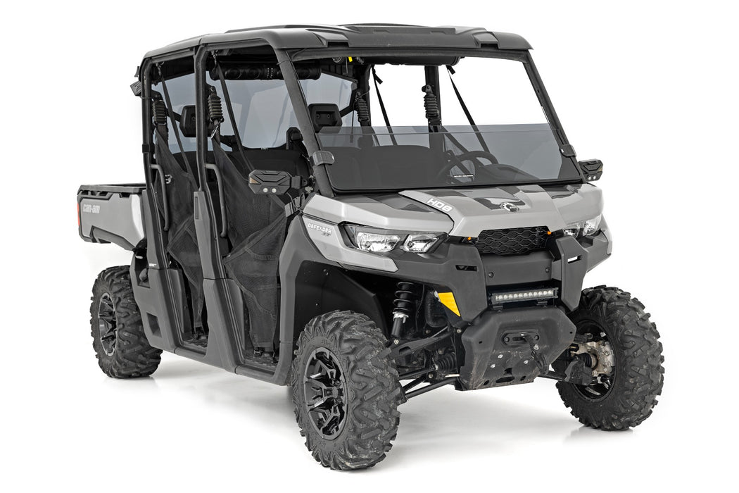 Rough Country Tinted Half Windshield Scratch Resistant Can-Am Defender Hd 5/Hd 8/Hd 9/Hd 10 98462031