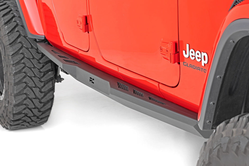 Rough Country Rock Sliders Heavy Duty compatible with Jeep Gladiator Jt 4Wd (2020-2023) 90802