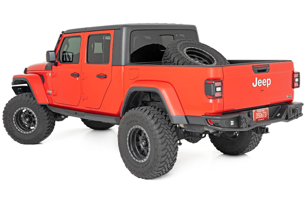 Rough Country Rock Sliders Heavy Duty compatible with Jeep Gladiator Jt 4Wd (2020-2023) 90802