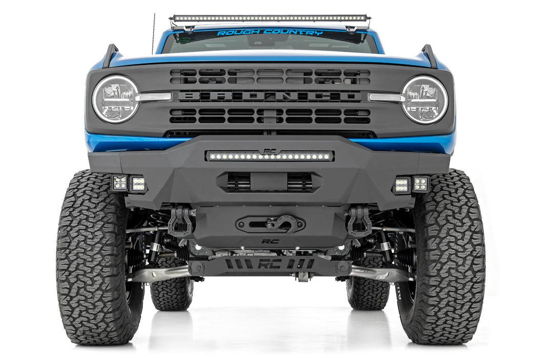 Rough Country Front Bumper Modular Stubby Wings Ford Bronco 4Wd (2021-2023) 51077