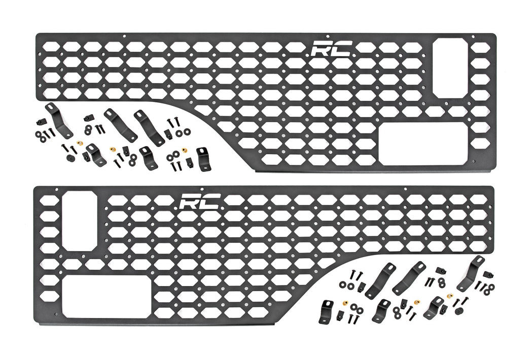 Rough Country Molle Bed Panel Kit Dr & Ps Combo compatible with Jeep Gladiator Jt 4Wd (20-23) 10636