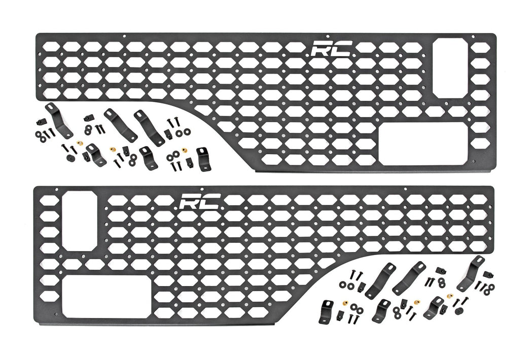Rough Country Molle Bed Panel Kit Dr & Ps Combo compatible with Jeep Gladiator Jt 4Wd (20-23) 10636