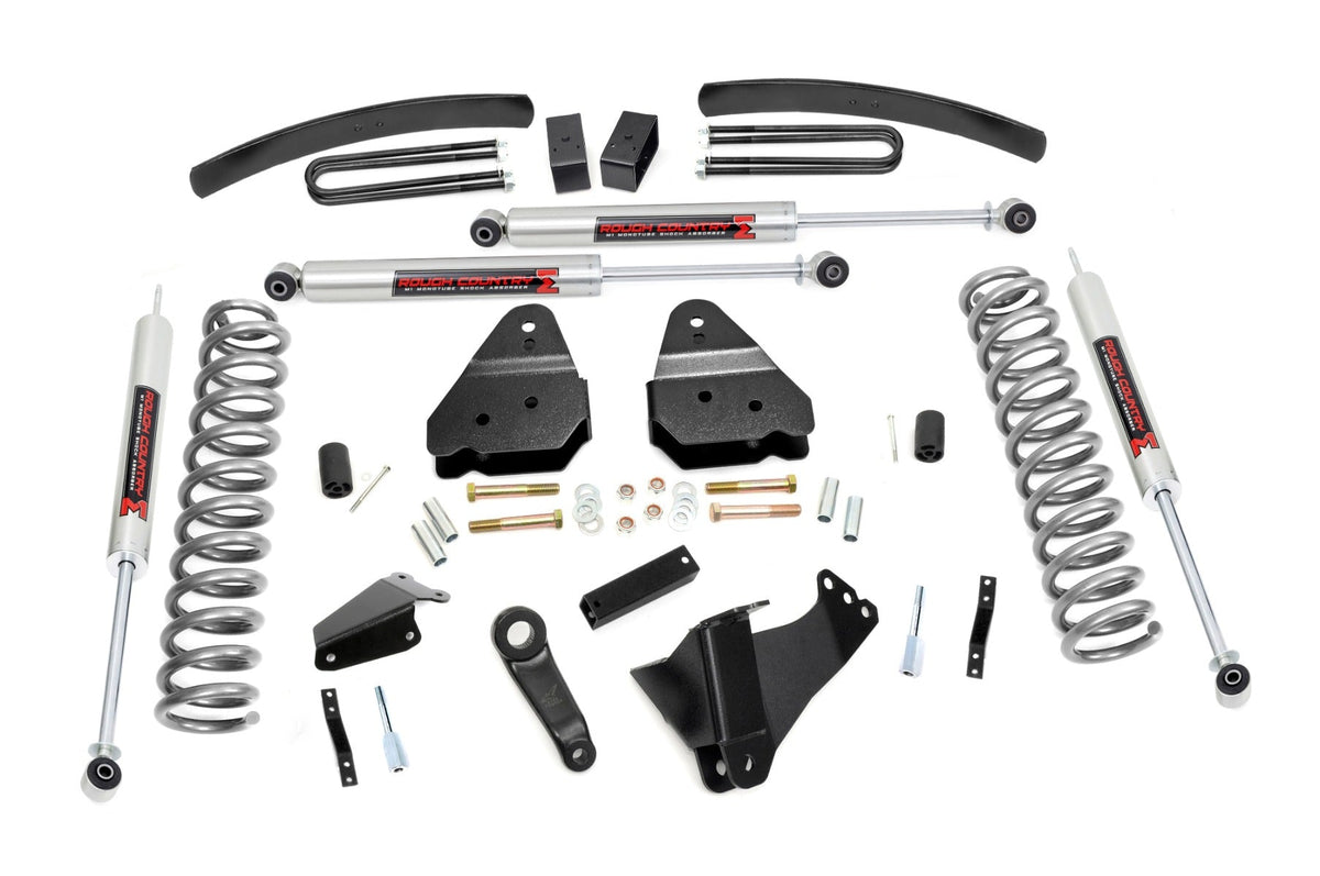 Rough Country 6 Inch Lift Kit Gas M1 Fits Ford F-250/F-350 Super Duty 4WD (05-07) 59640