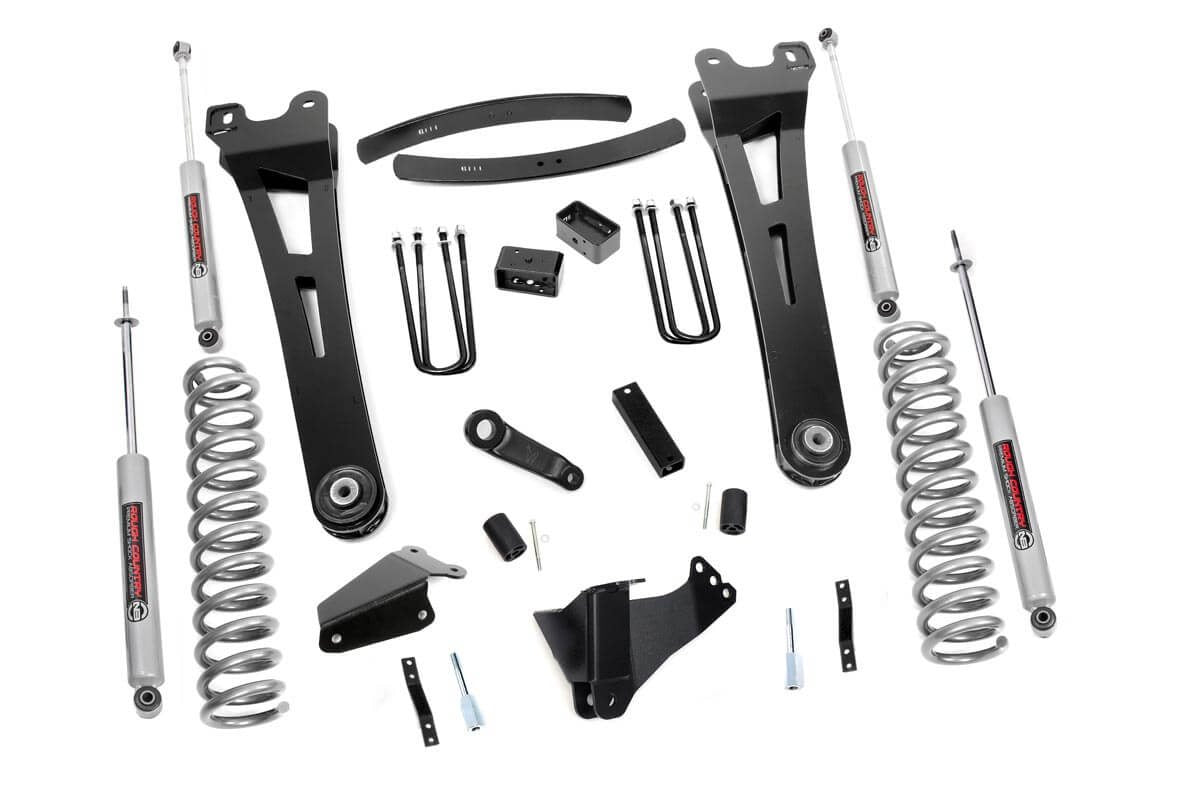 Rough Country 6 Inch Lift Kit Gas Radius Arm Fits Ford F-250/F-350 Super Duty (05-07) 537.20