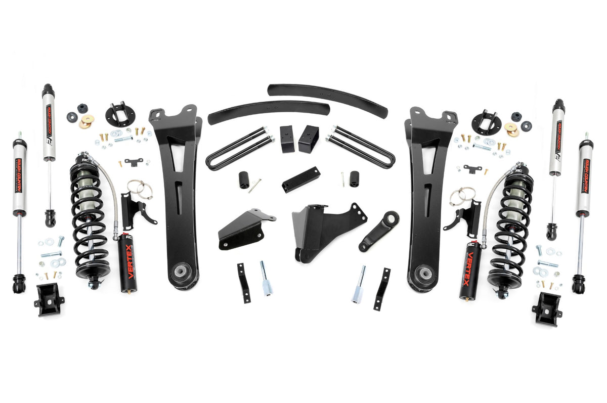 Rough Country 6 Inch Lift Kit Diesel Radius Arm C/O V2 Fits Ford F-250/F-350 Super Duty (05-07) 53658