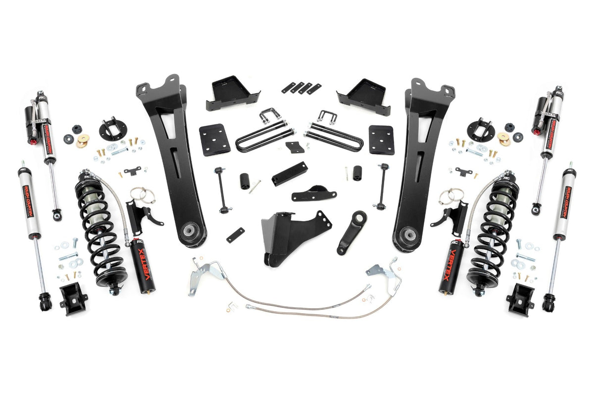 Rough Country 6 Inch Lift Kit Gas Radius Arm C/O Vertex Fits Ford Super Duty (08-10) 53959