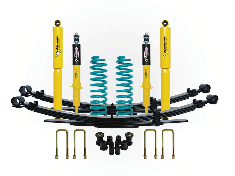 Dobinsons 0.5" to 1.5" Suspension Kit Compatible with Nissan Navara/Frontier D23, NP300 08/2014 on