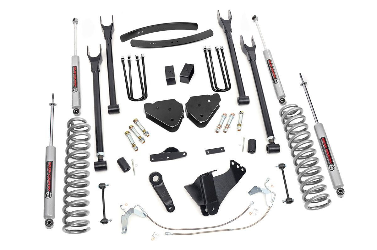 Rough Country 6 Inch Lift Kit Diesel 4 Link Fits Ford F-250/F-350 Super Duty (08-10) 584.20