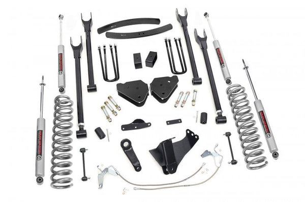 Rough Country 6 Inch Lift Kit Gas 4 Link Fits Ford F-250/F-350 Super Duty (08-10) 588.20
