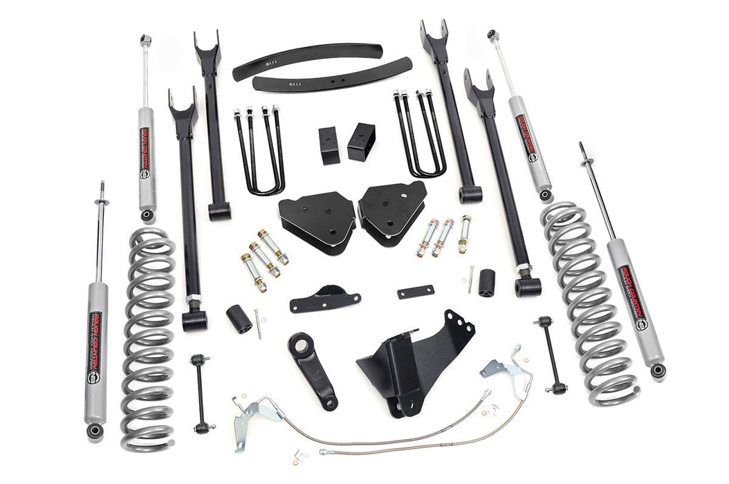 Rough Country 6 Inch Lift Kit Diesel 4 Link Ford F-250/F-350 Super Duty (08-10) 584.20