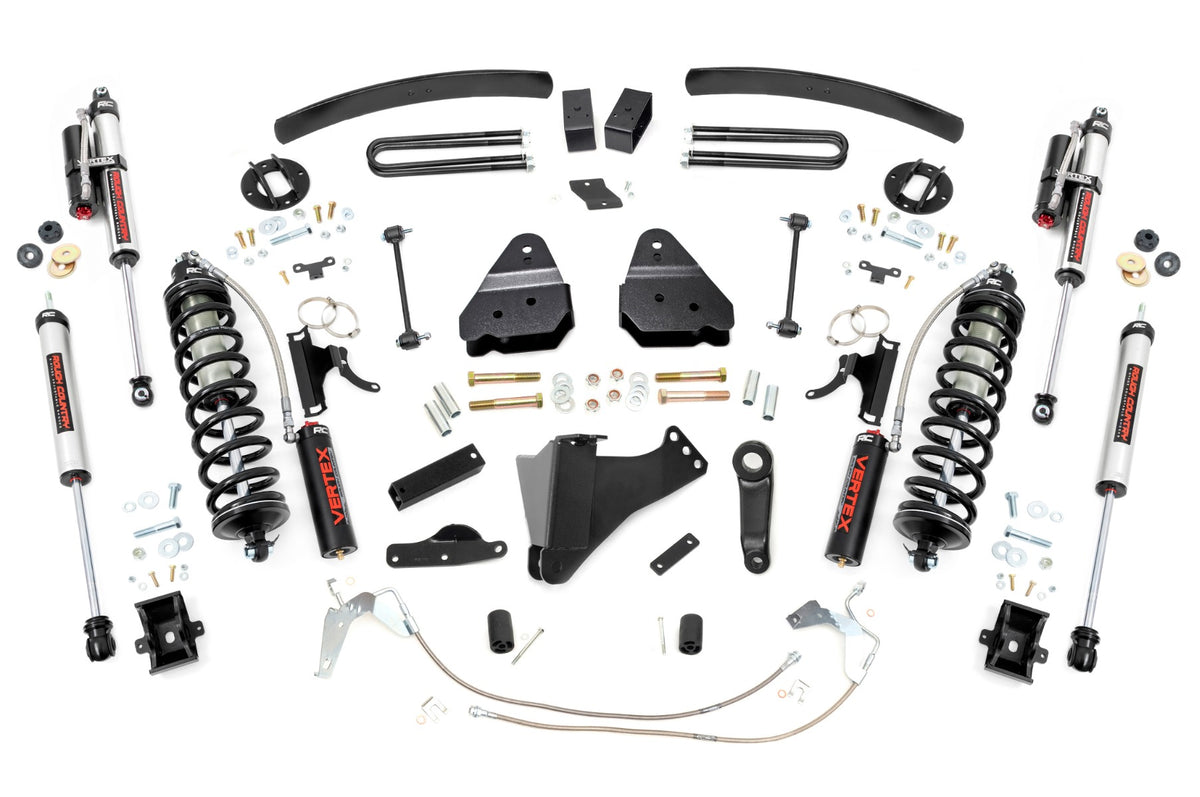 Rough Country 6 Inch Lift Kit Gas C/O Vertex Fits Ford F-250/F-350 Super Duty (08-10) 59759
