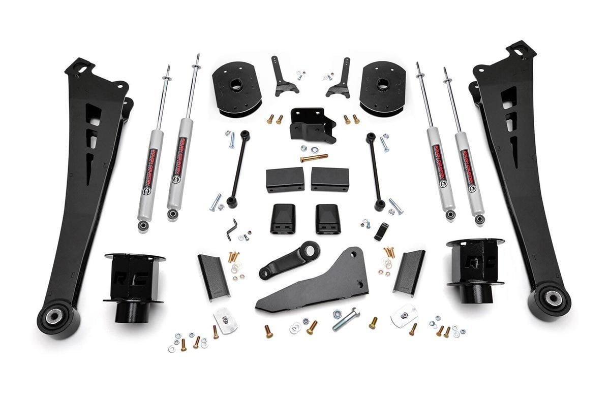 Rough Country 5 Inch Lift Kit Rr Air Bags Fits RAM 2500 4WD (2014-2018) 396.20