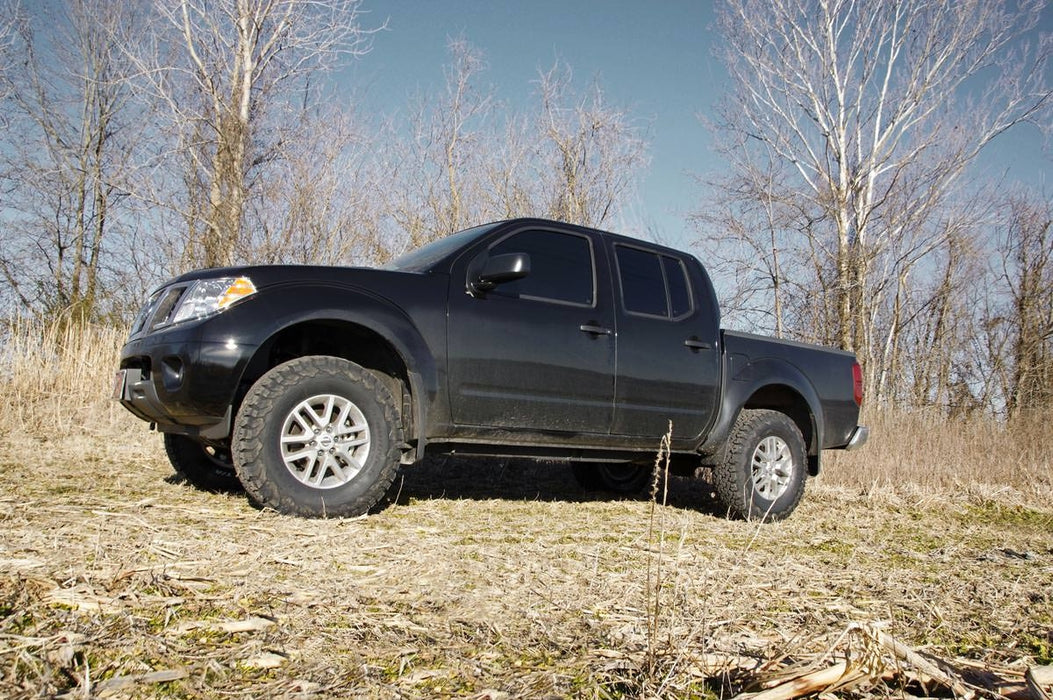 Rough Country 2.5 Inch Leveling Kit Red Spacers Compatible with Nissan Frontier (05-23)/Xterra (05-15) 867RED