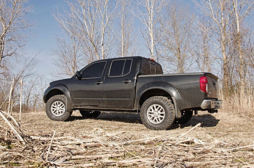 Rough Country 2.5 Inch Leveling Kit Red Spacers Compatible with Nissan Frontier (05-23)/Xterra (05-15) 867RED