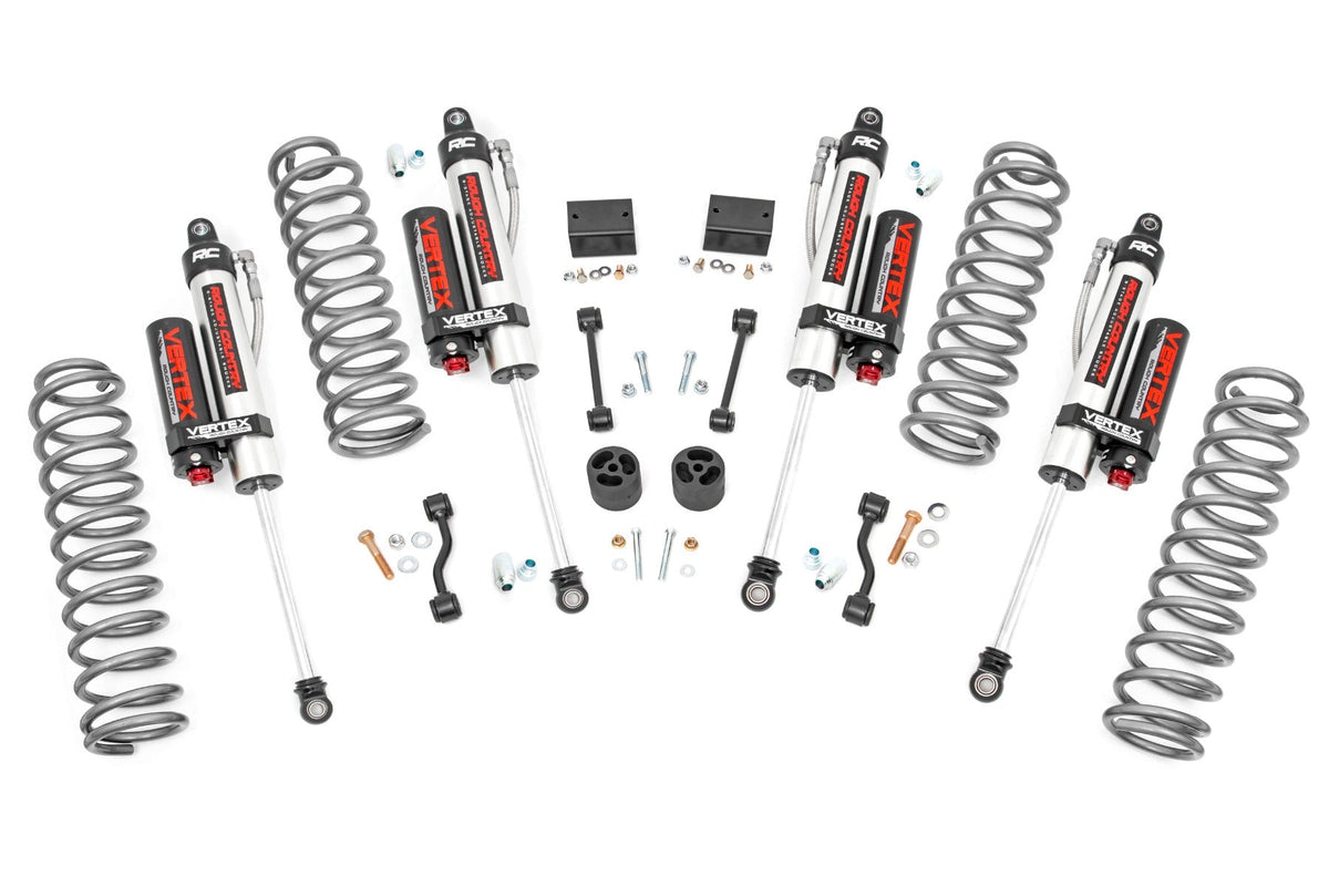 Rough Country 2.5 Inch Lift Kit Coils Vertex Fits Jeep Wrangler Jl 4WD (18-23) 67750