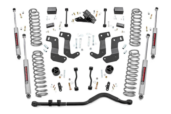 Rough Country 3.5 Inch Lift Kit C/A Drop 4-Door Fits Jeep Wrangler Jl 4WD (18-23) 66830