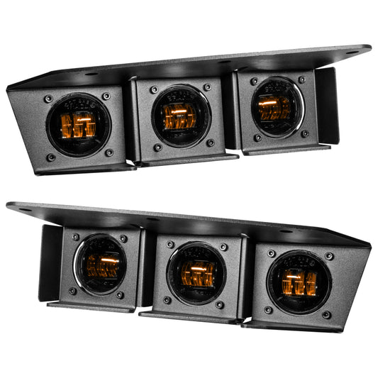 Oracle High 21-22 Ford Bronco Triple LED Fog Light kit for Steel Bumper SEE WARRANTY 5890-005