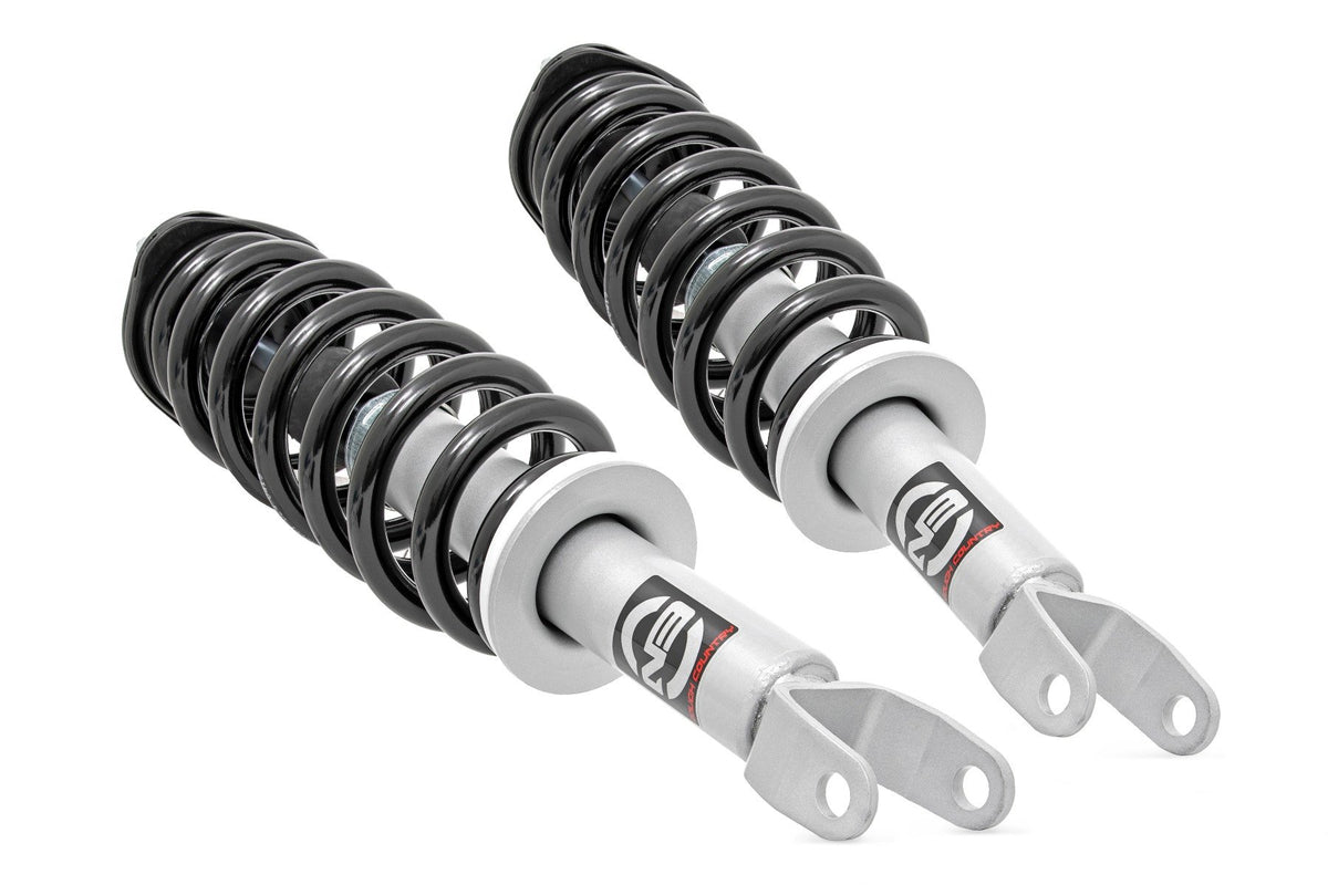 Rough Country Loaded Strut Pair Stock Fits RAM 1500 4WD (2012-2018 & Classic) 501097