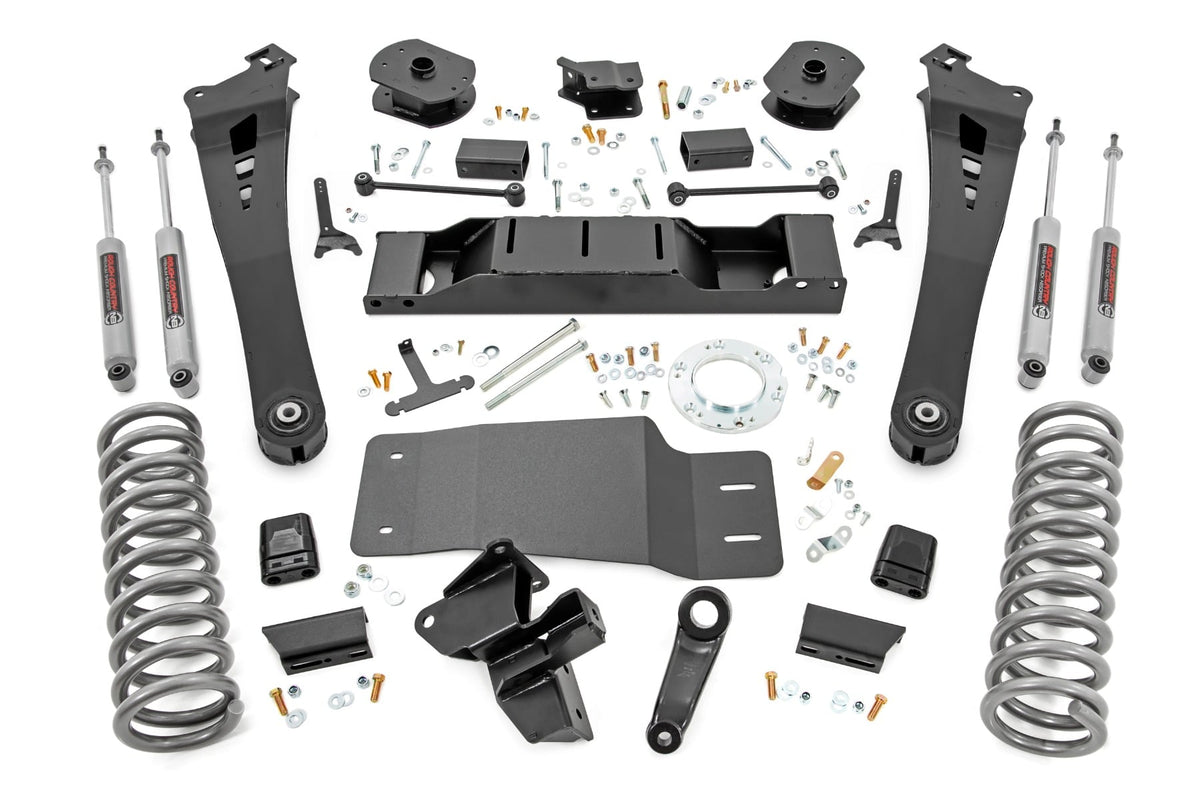 Rough Country 5 Inch Lift Kit Non-Aisin Fits RAM 2500 4WD (2019-2023) 36030