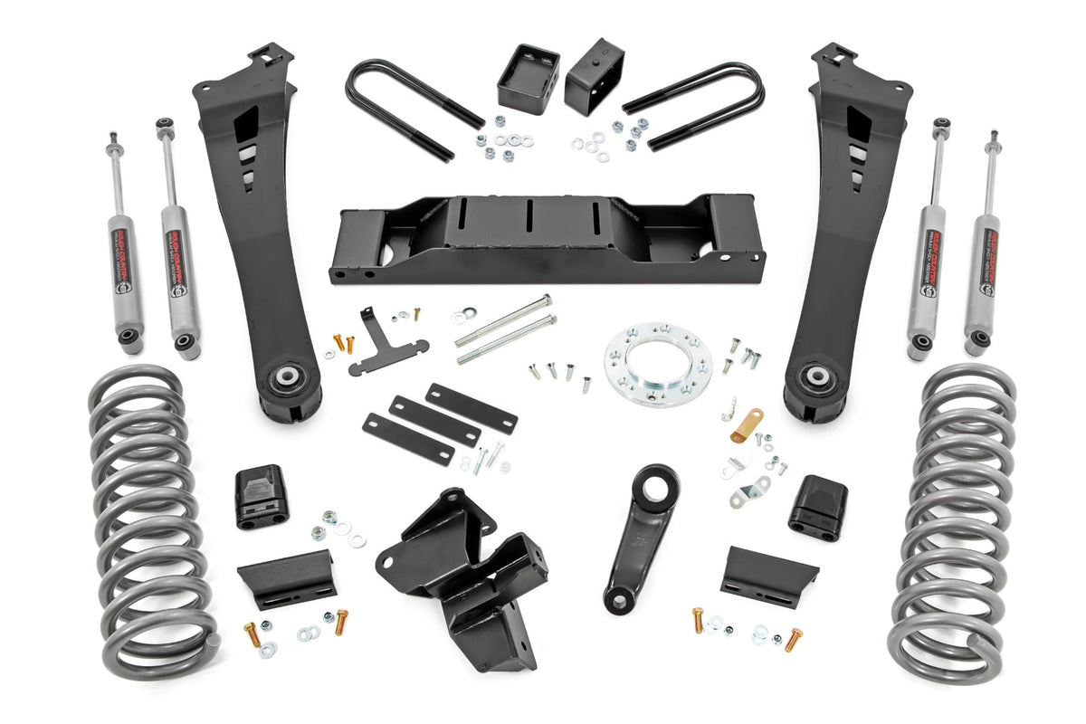 Rough Country 5 Inch Lift Kit DieselAisin Fits RAM 3500 4WD (2019-2023) 37830