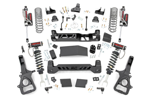 Rough Country 6 Inch Lift Kit 22Xl Vertex Dual Rate Coils Fits RAM 1500 (19-23) 33950