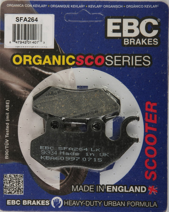 EBC Brakes SFA264 Standard Scooter Brake Pad