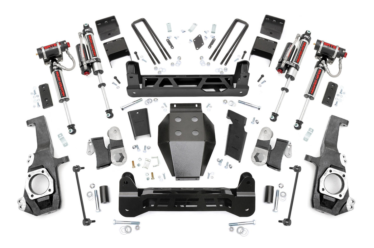 Rough Country 5 Inch Lift Kit Ntd Vertex Shocks Fits Chevy/GMC 2500HD (20-23) 10250