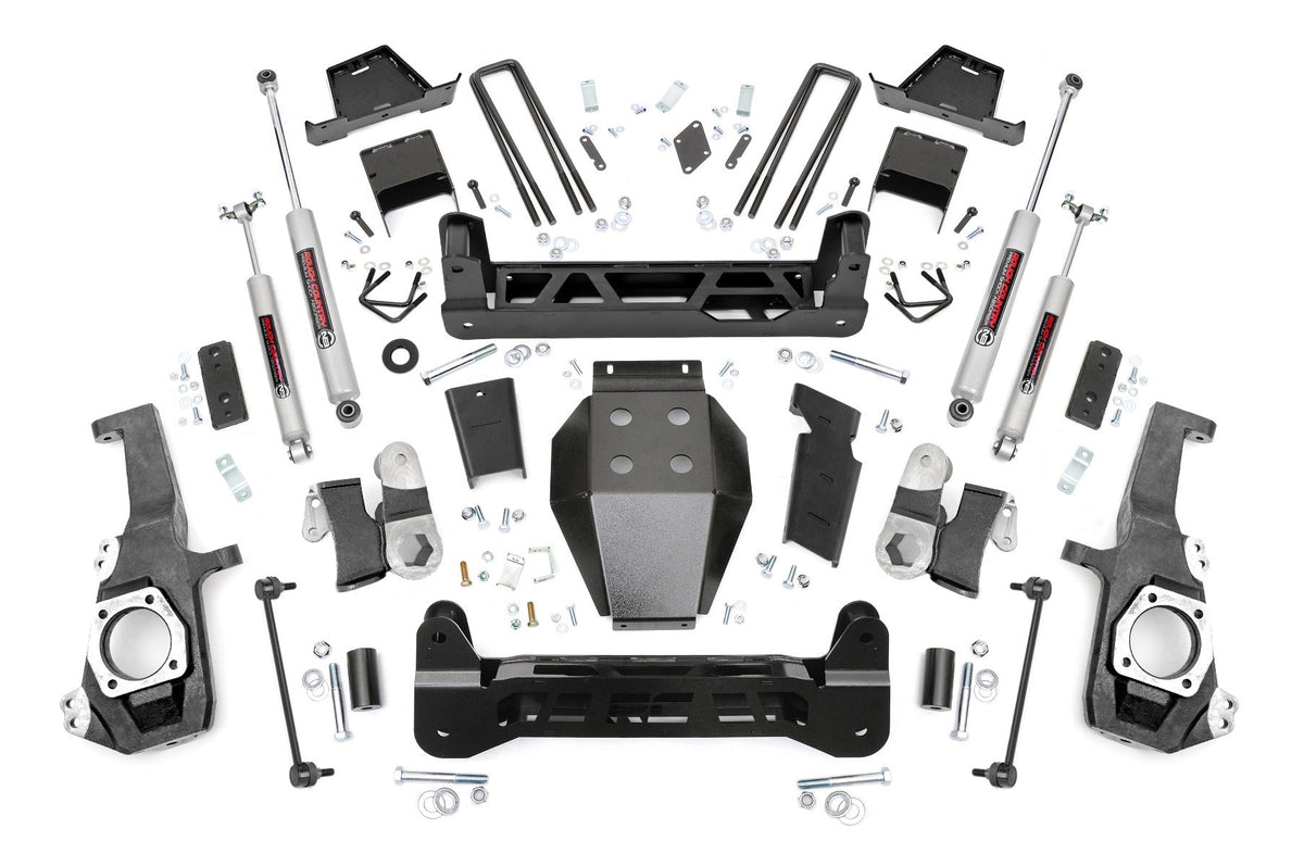 Rough Country 7 Inch Lift Kit Ntd Fits Chevy/GMC 2500HD (20-23) 10130A