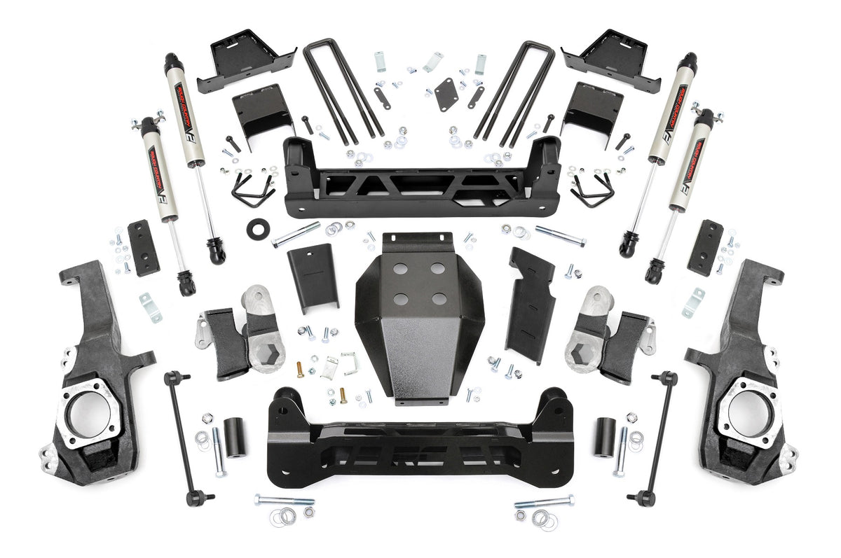 Rough Country 7 Inch Lift Kit Ntd V2 Fits Chevy/GMC 2500HD (20-23) 10170