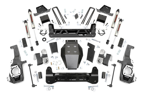Rough Country 7 Inch Lift Kit Ntd V2 Fits Chevy/GMC 2500HD (20-23) 10170