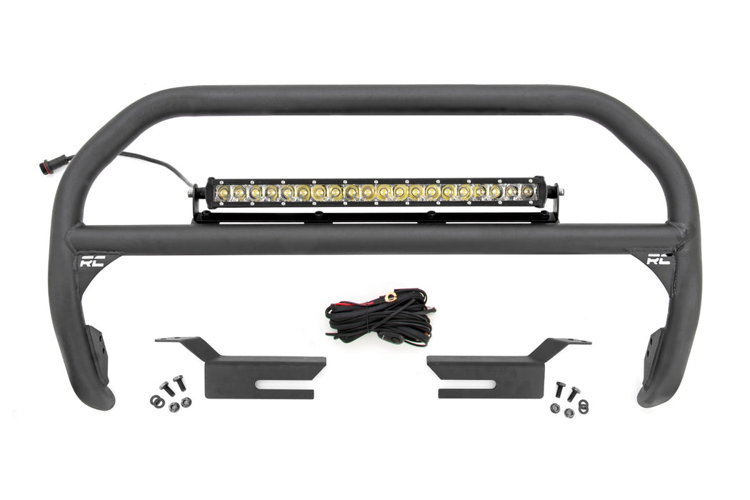 Rough Country Nudge Bar 20 Inch Chrome Single Row Led Ford Bronco 4Wd (21-23) 51048