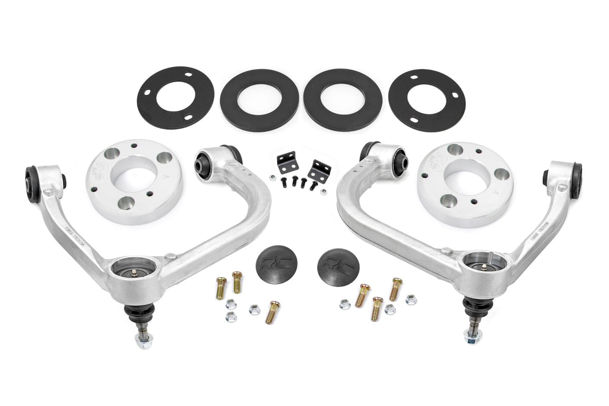 Rough Country 3 Inch Lift Kit Forged Uca Fits Ford F-150 Lightning 4WD (2022) 40900
