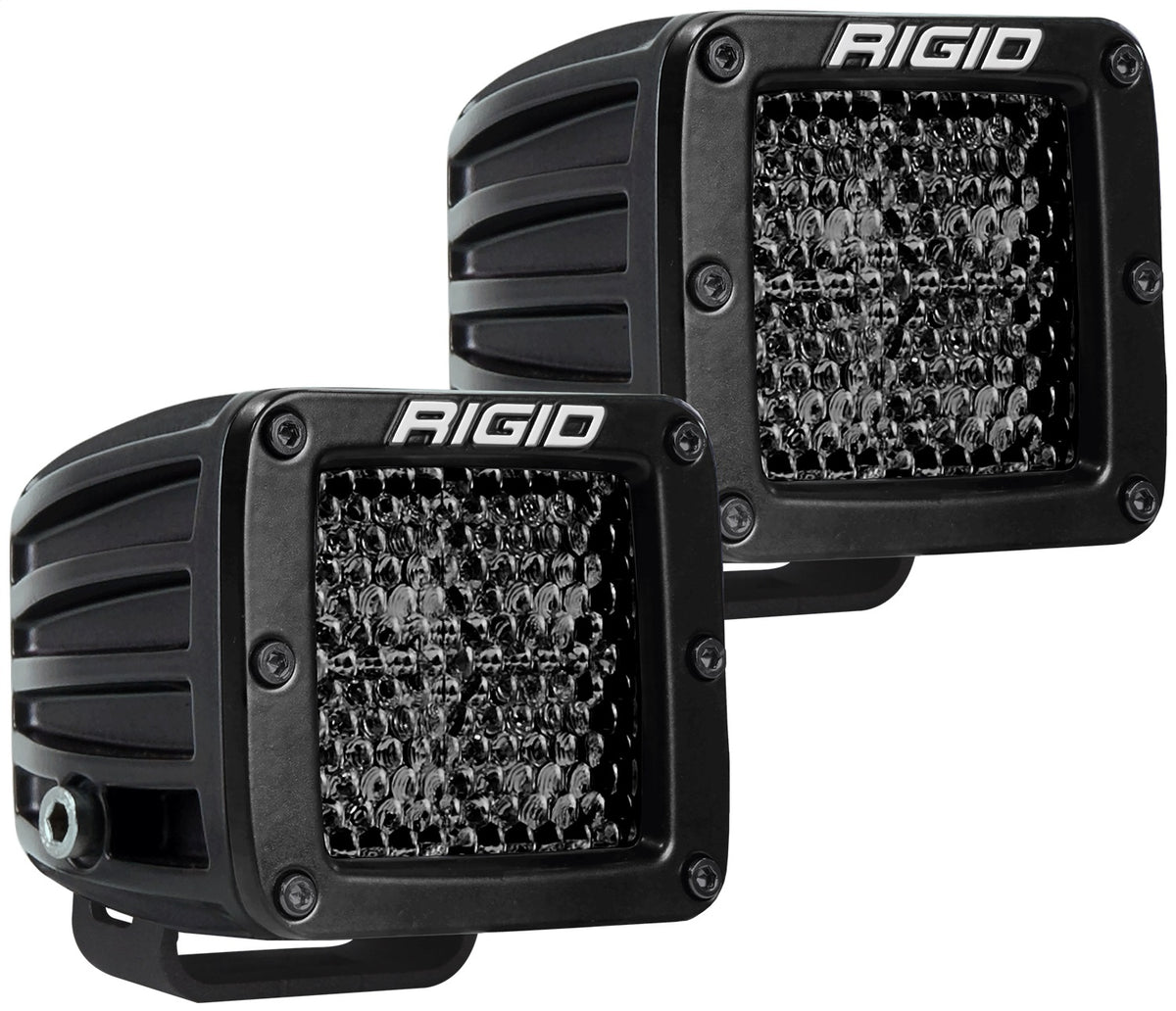 RIGID D Series PRO Midnight Edition Spot Diffused Pair 202513BLK
