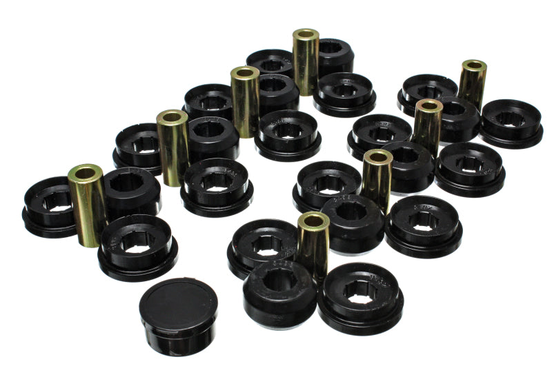 Energy Suspension 03-09 Lexus Gx470 / 07-09 Toyota FJ Cruiser Black Rear End Control Arm Bushing Set 8.3129G