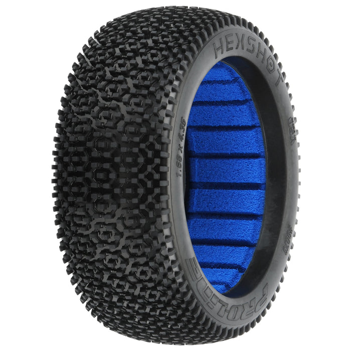 Pro-Line Racing 1/8 Hex Shot S4 F/R Off-Road 18 Buggy Tires 2 PRO9073204