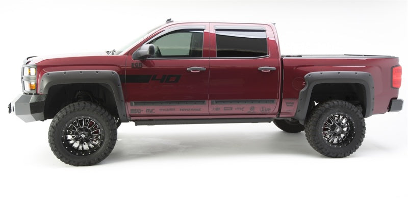 EGR 14+ Chev Silverado 5ft Bed Bolt-On Look Fender Flares Set Matte 791675