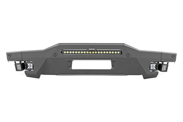Rough Country Front Bumper Modular Stubby Wings Drl Ford Bronco (21-23) 51078