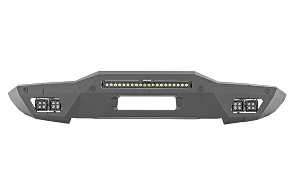 Rough Country Front Bumper Modular Full Wings Drl Fits Ford Bronco 4WD (21-23) 51074