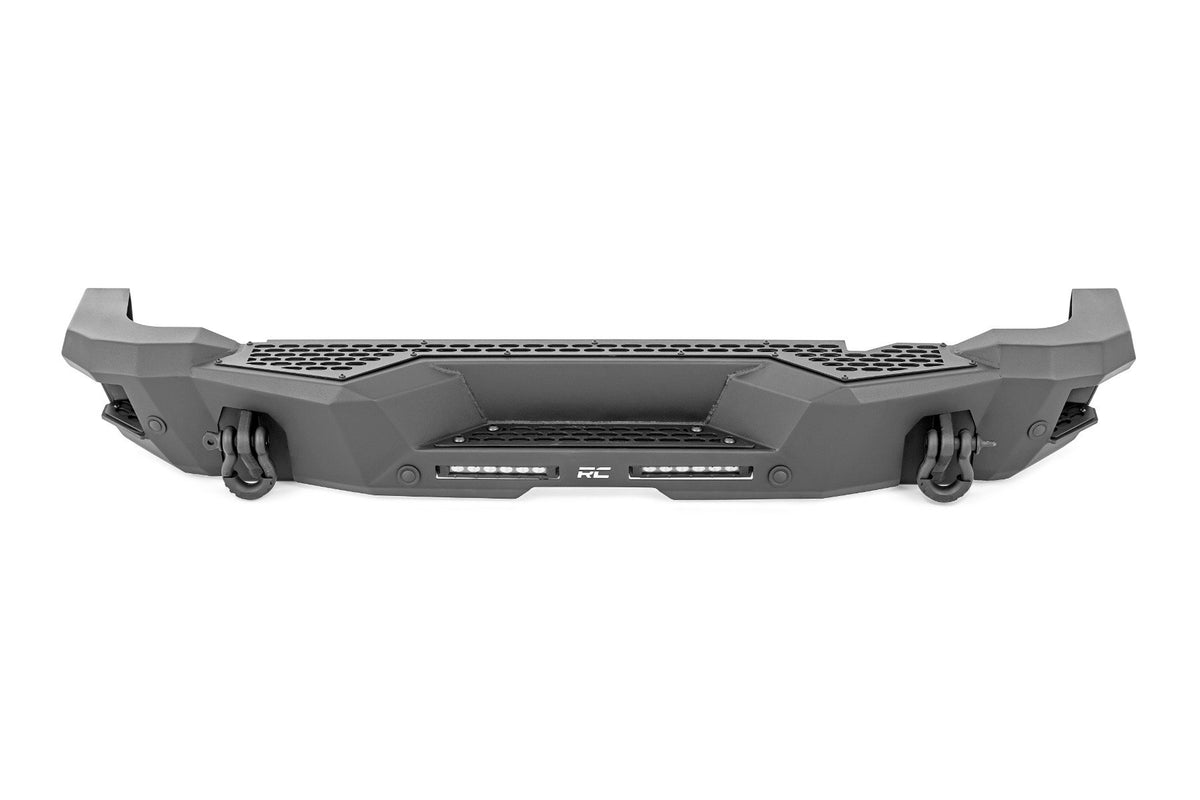 Rough Country Rear Bumper Black Series Led 6" Pair Slim Line Fits Ford Bronco (21-23) 51091