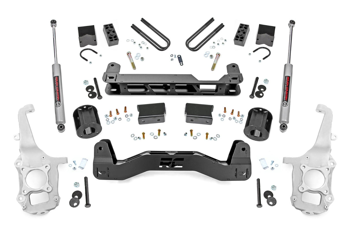 Rough Country 4 Inch Lift Kit Fits Ford F-150 2WD (2021-2023) 40830