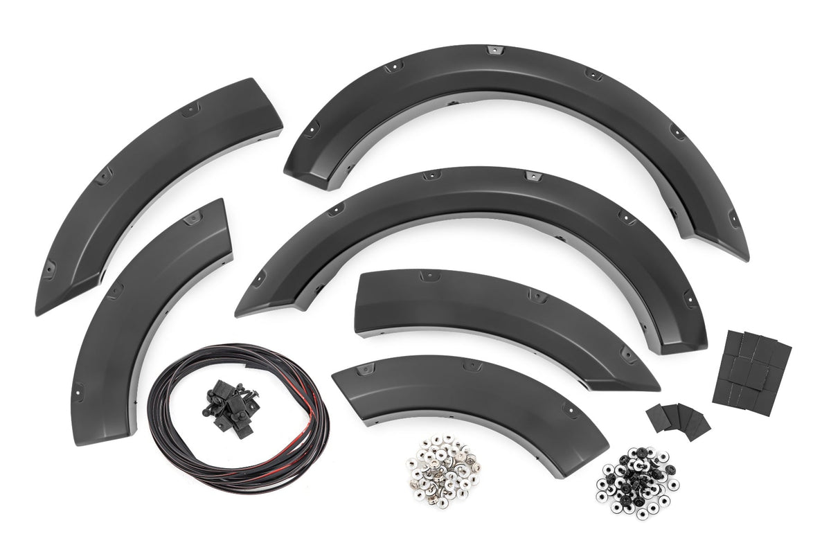 Rough Country Pocket Fender Flares | Fits Ford Bronco Sport 4WD (2021-2023) F-F11612A